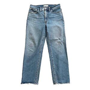 Madewell Petite Perfect Vintage Straight Jean in Earlwood Wash 28P